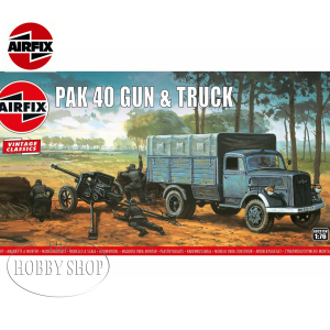 Airfix 1/76 Pak 40 Gun & Truck