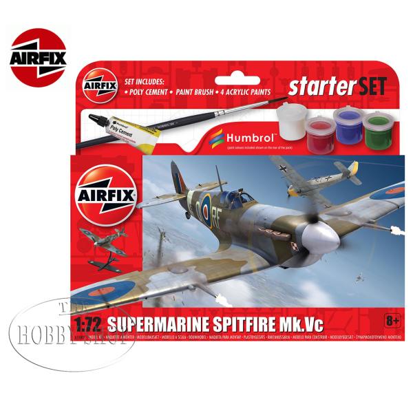Airfix 1/72 Supermarine Spitfire Mk.Vc Starter Set