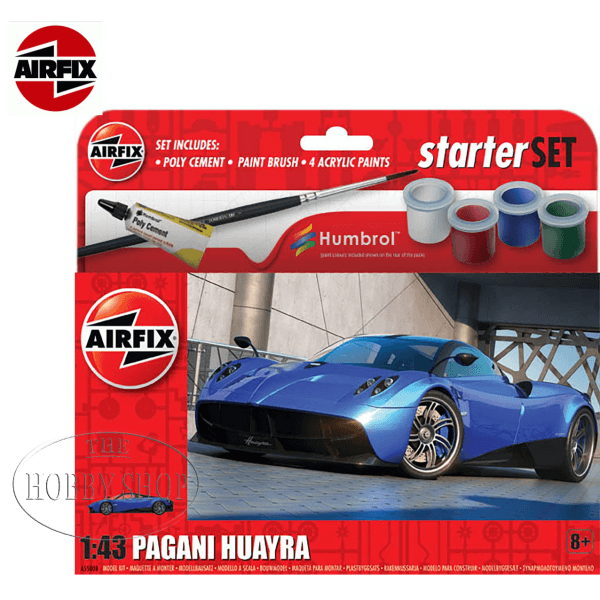 Airfix 1/43 Lamborghini Huracan Starter Set