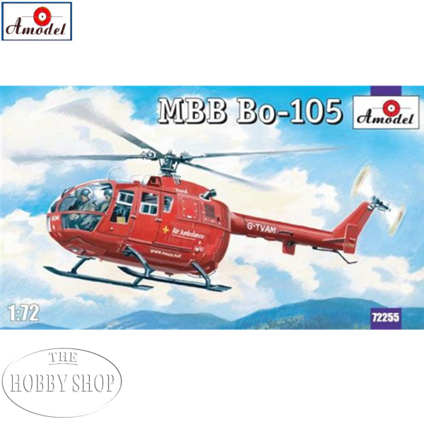 Amodel 1/72 MBB Bo-105 Helicopter