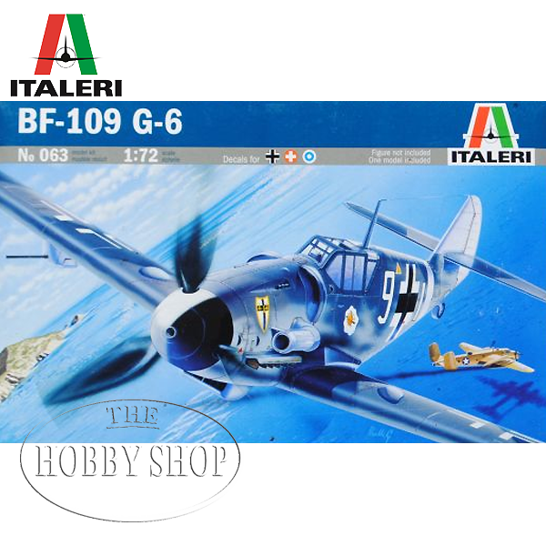 Italeri 1/72 Messerschmitt BF-109 G-6