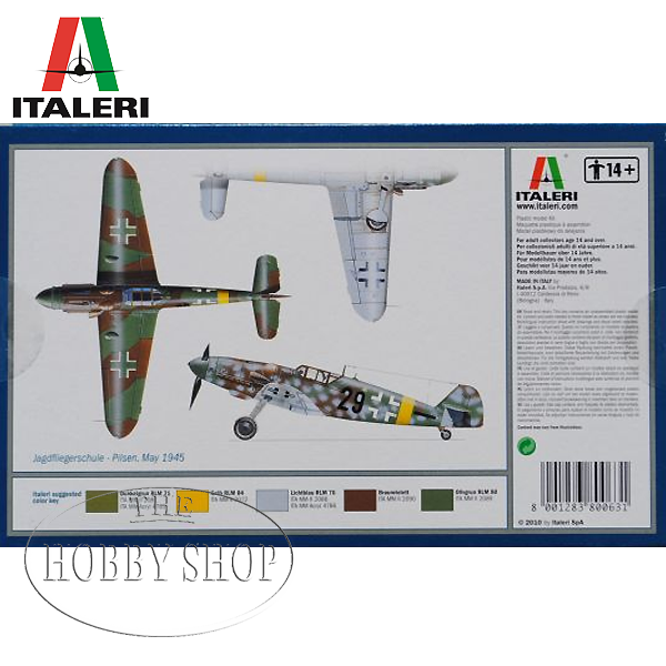 Italeri 1/72 Messerschmitt BF-109 G-6