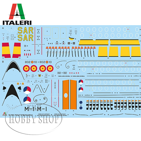 Italeri 1/72 Fokker F-27 Maritime Patrol