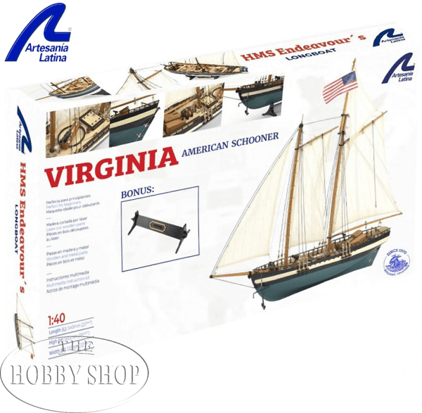 Artesania 1/40 Virginia American Schooner