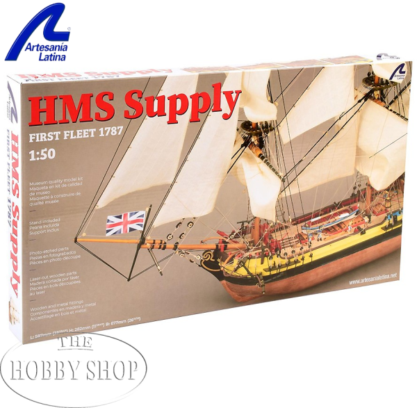 Artesania 1/50 HMS Supply First Fleet 1787