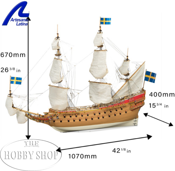 Artesania 1/65 Vasa Swedish Warship
