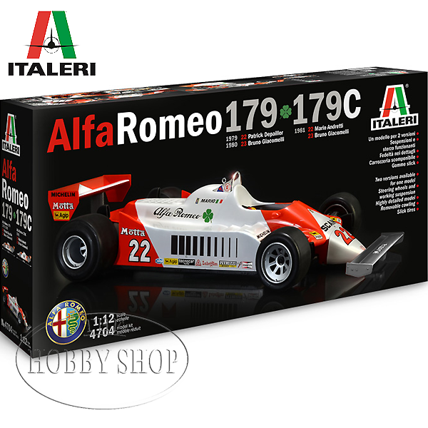 Italeri 1/12 Alfa Romeo 179 F1
