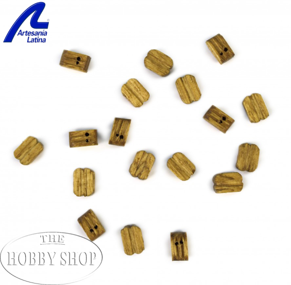 Artesania Double Block 5mm Walnut (x18)