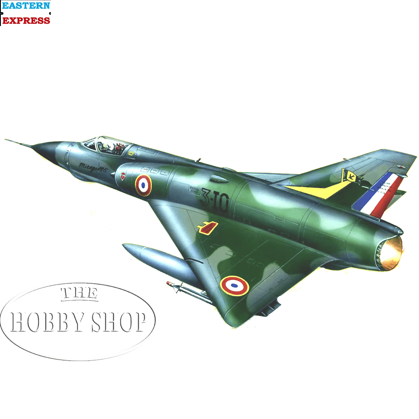 Avion Miniature Altaya – Dassault Mirage IIIE – Échelle 1/72 – France – Occasion