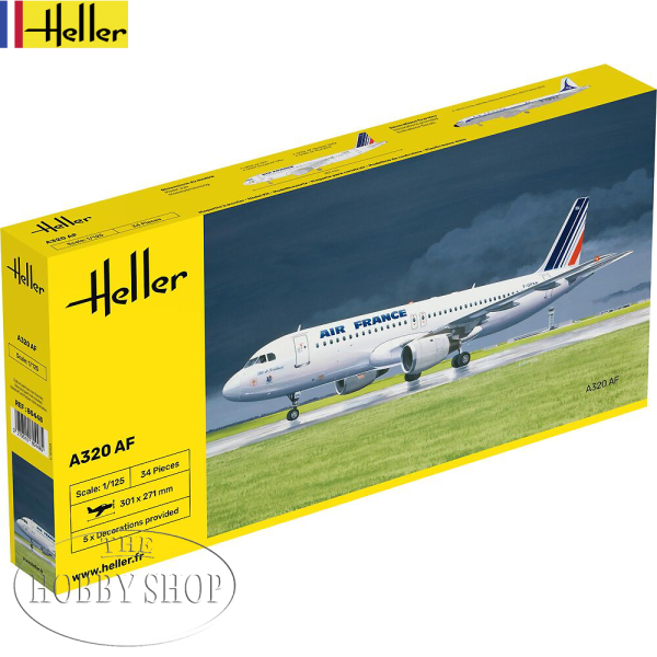 Heller 1/125 Aurbus A-320 Air France
