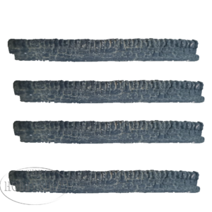 MRS HO Straight Stone Wall (x4)