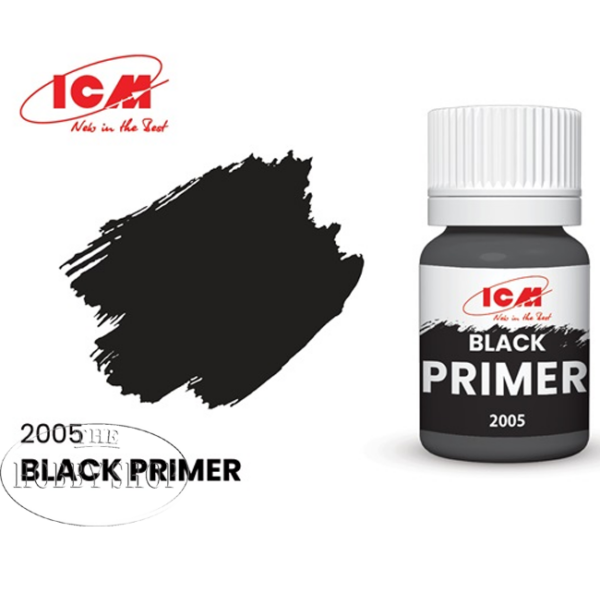 ICM 2005 Black Primer Acrylic