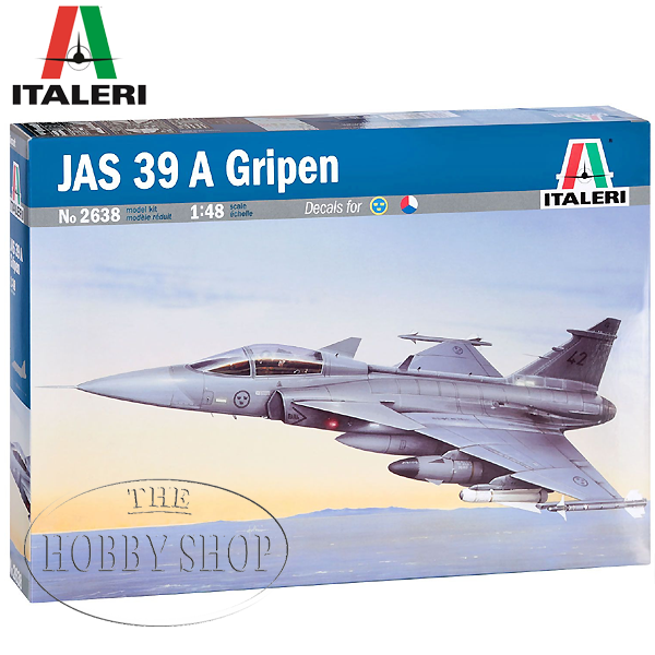 Italeri 1/48 JAS 39 A Gripen Single Seater