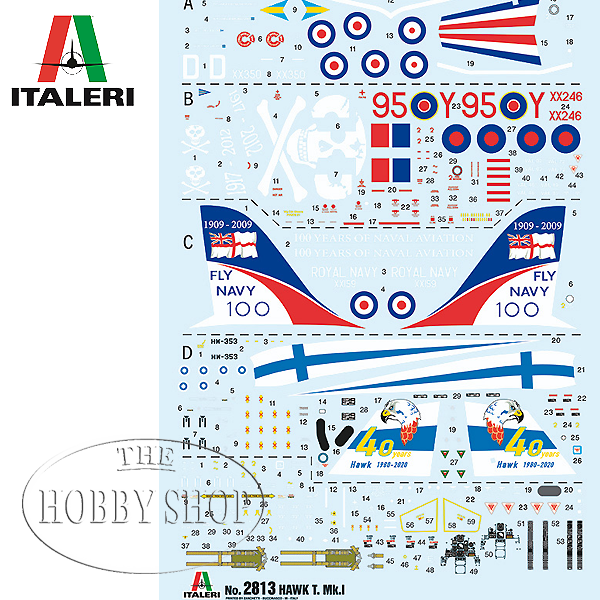 Italeri 1/48 BAE Hawk T Mk 1