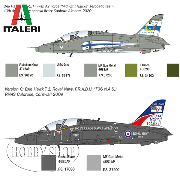 Italeri 1/48 BAE Hawk T Mk 1