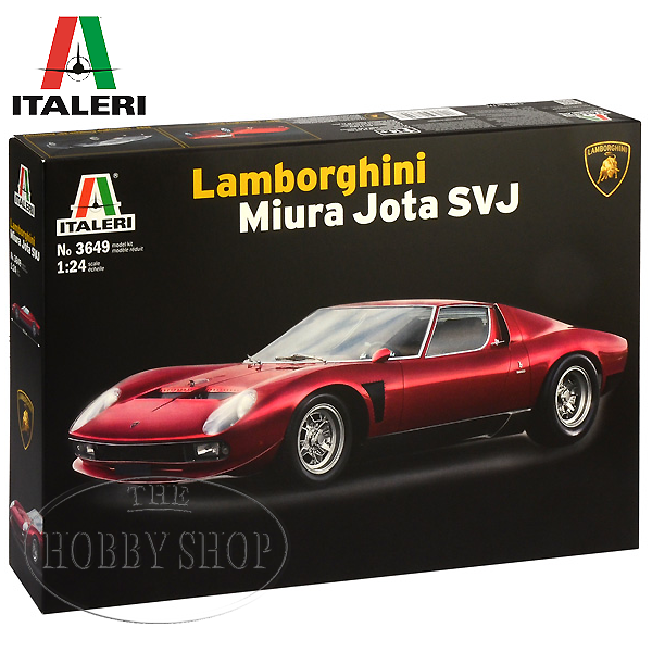 Italeri 1/24 Lamborghini miura Jota SVJ