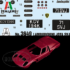 Italeri 1/24 Lamborghini miura Jota SVJ