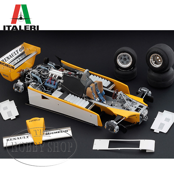 Italeri 1/12 Renault RE 23 Turbo F1 Car