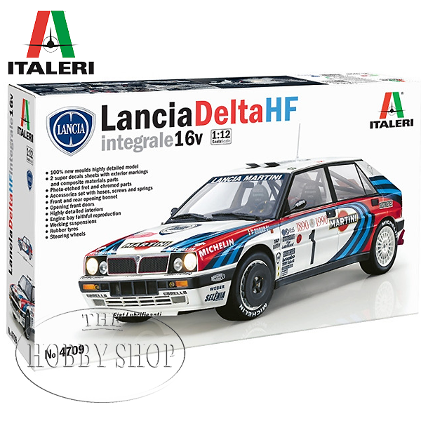 Italeri 1/12 Lancia Delta HF Integrale