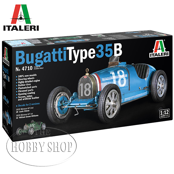 Italeri 1/12 Bugatti 35 Type B