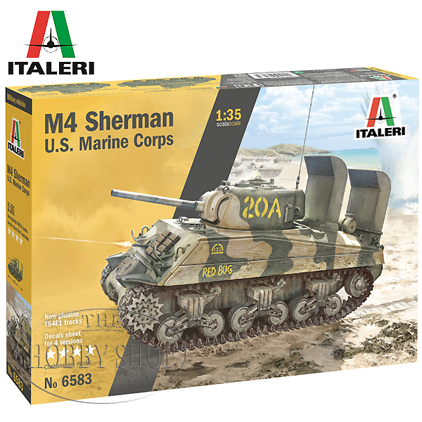 Italeri 1/35 M4 Sherman US Marine Corps
