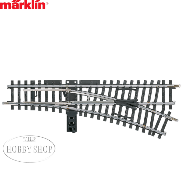Marklin K Track Right Turnout Length 168.9 mm 22° 30'