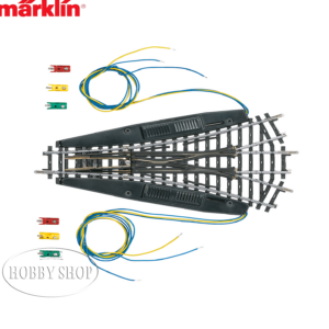 Marklin K Track Symmetrical Three-Way Electric Turnout Length 168.9 mm