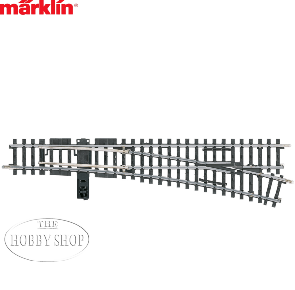 Marklin K Track Right Turnout Length 225 mm  Radius 902.4 mm
