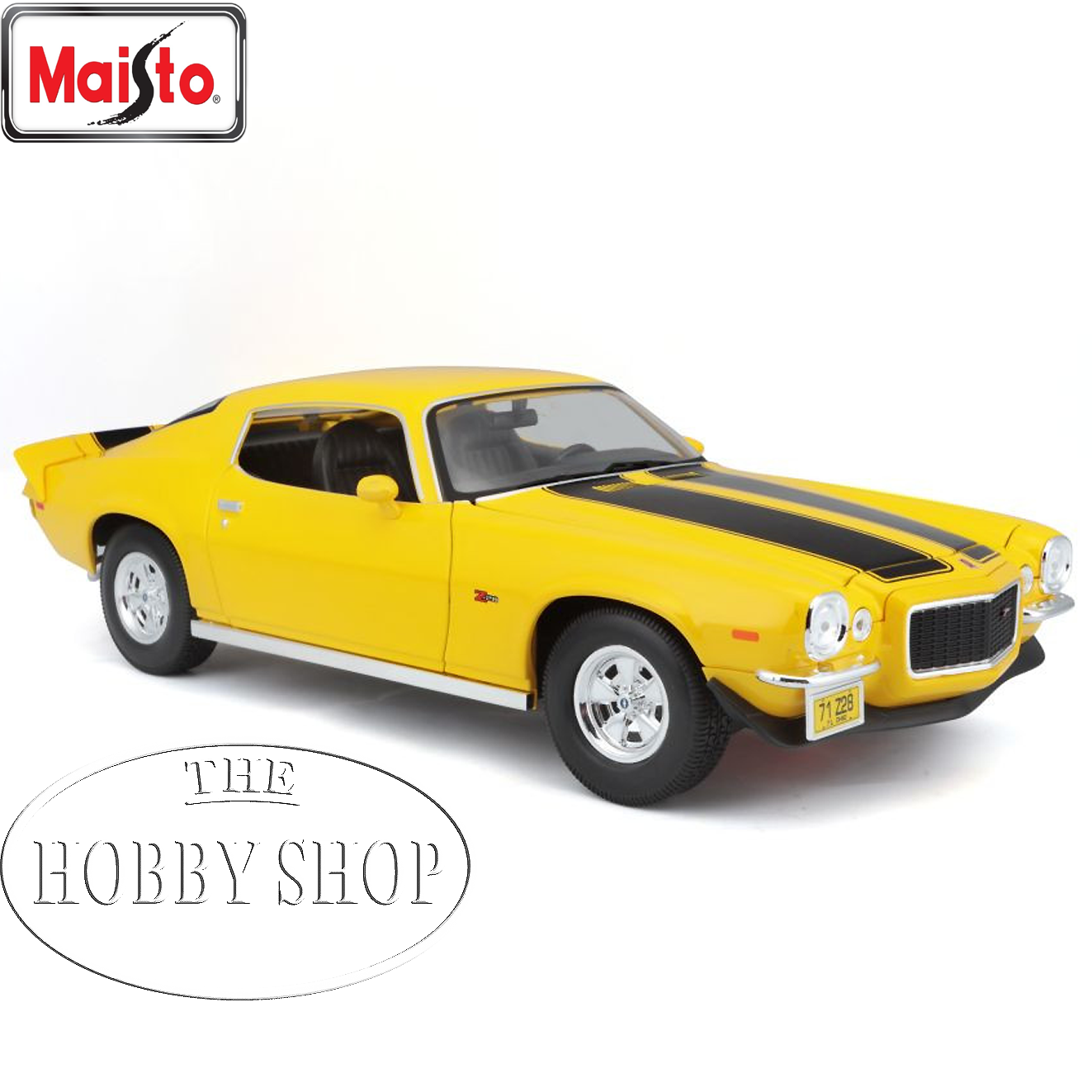 Maisto 1/18 Chevrolet Camaro 1971 - The Hobby Shop