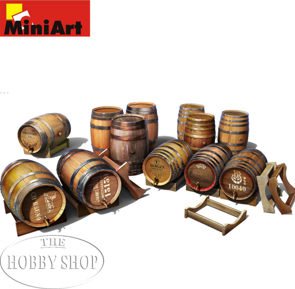 Wooden Barrels Medium