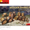 MiniArt 1/35 Wooden Barrels Medium