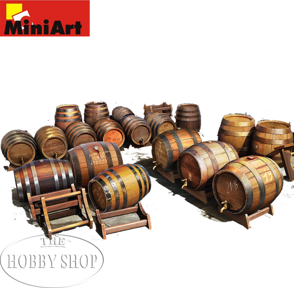 1/35 Wooden Barrels