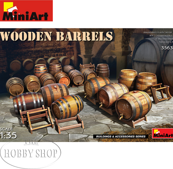 MiniArt 1/35 Wooden Barrels