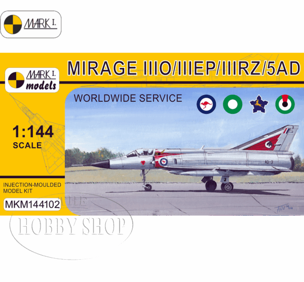 Mark I Models 1/144 Dassault Mirage IIIRZ SAAF Decals