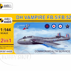 Mark I Models 1/144 DH Vampire FB.5/FB.52 SAAF Decals