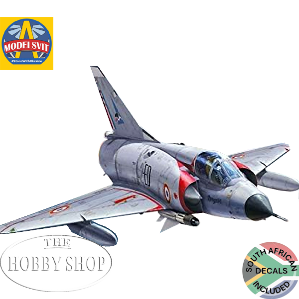 Modelsvit 1/72 Mirage IIIC With SAAF Decals & Photo Etch