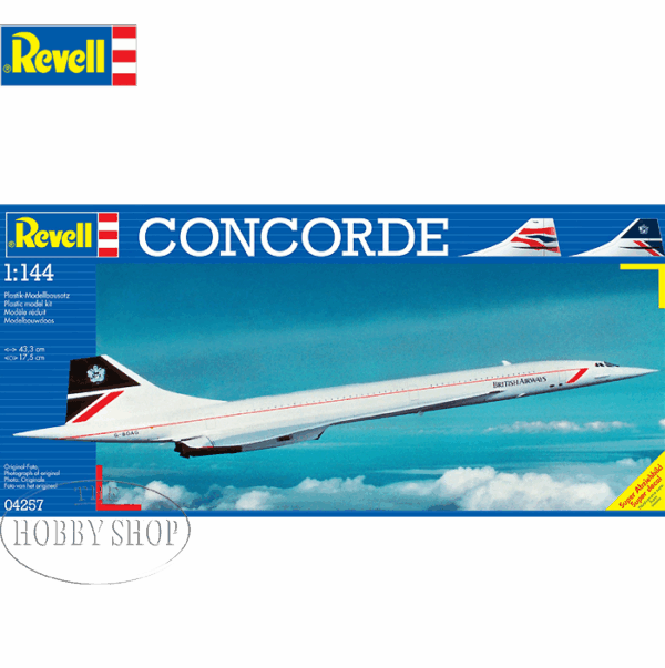 Revell 1/144 Concorde British Airways