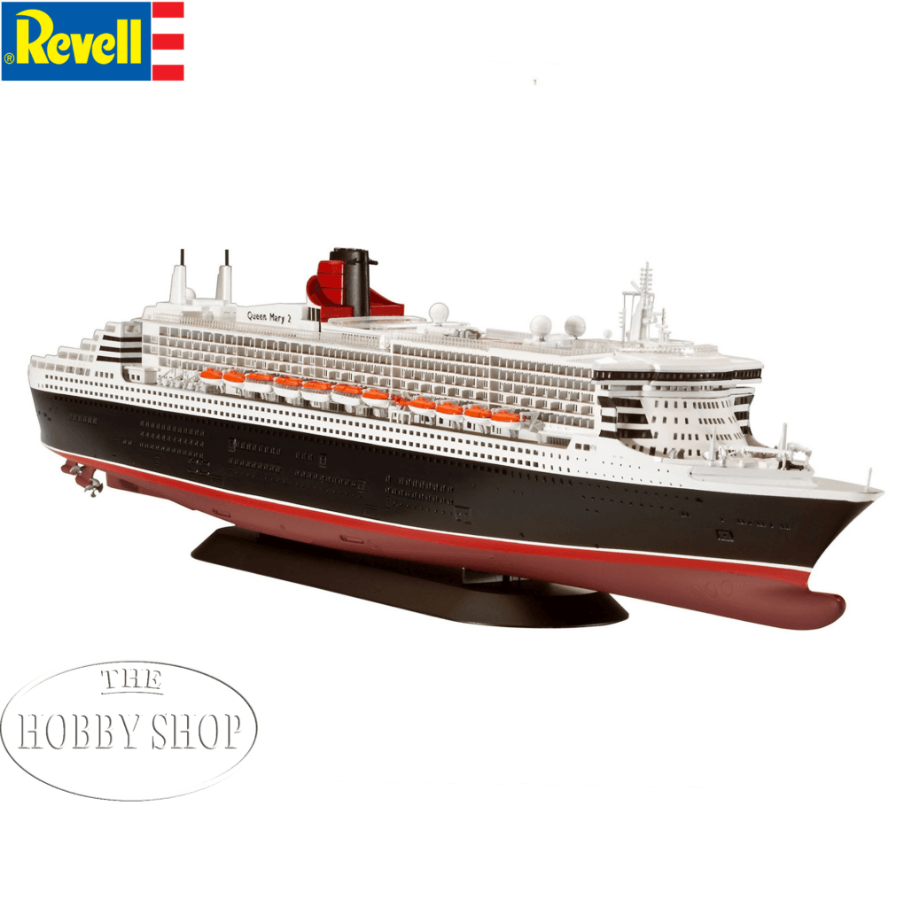 Revell 1/700 Ocean Liner Queen Mary 2 - The Hobby Shop