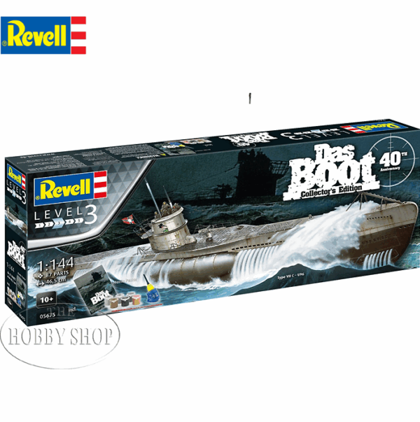 Revell 1/144 Gift set Das Boot Submarine