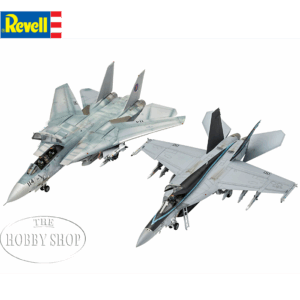1/72 Top Gun Gift Set F/A-18E + F-14D