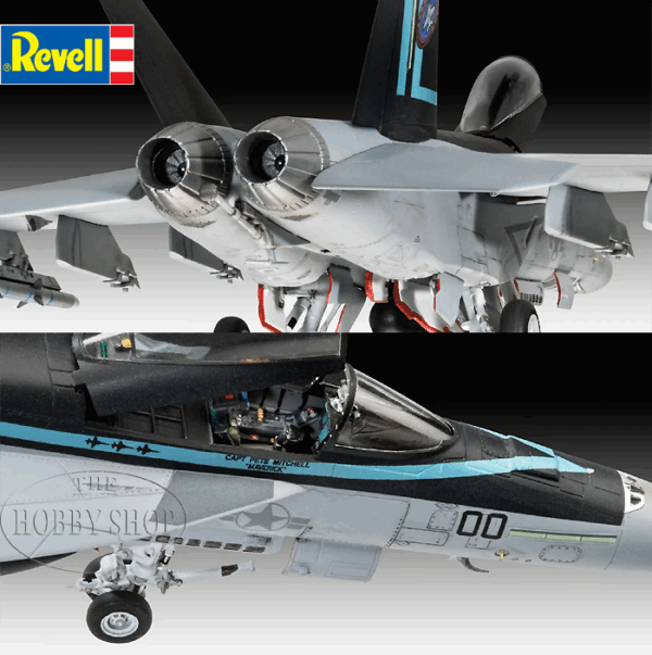 Revell 1/72 Top Gun Gift Set F/A-18E + F-14D Revell 1/72 Top Gun Gift Set F/A-18E + F-14D