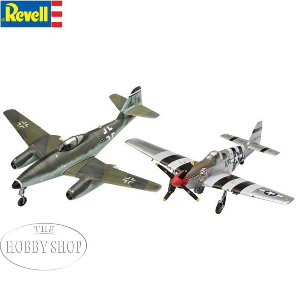 Revell 1/72 Starter Set Me262 & P-51B