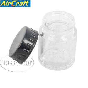 AirCraft Glass Jar 22CC For Air Brush No Spout