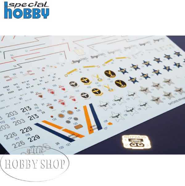 Special Hobby 1/72 SAAF Mirage F1AZ/CZ With SAAF Decals