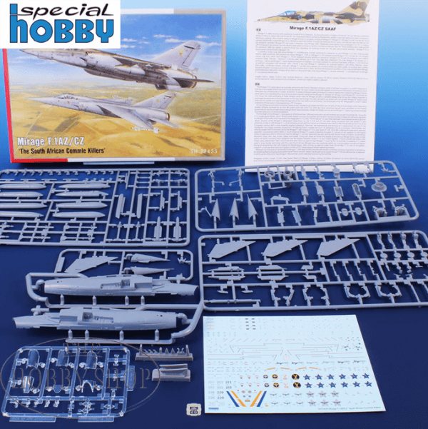Special Hobby 1/72 SAAF Mirage F1AZ/CZ With SAAF Decals
