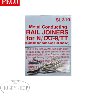 Peco N 1/160 Rail Joiners