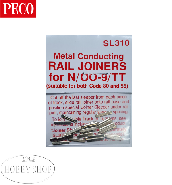 Peco N 1/160 Rail Joiners