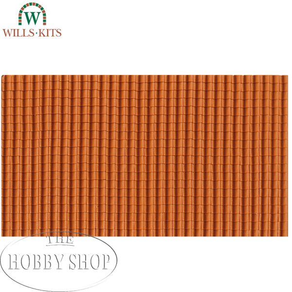 Wills Pantiles Sheets (x4)