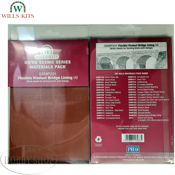 Wills Dressed Stonework Sheets (x4)