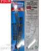 Peco N Setrack Left Curved Turnout. Inner 138,5mm Outer 156mm